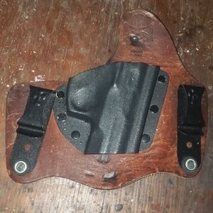 Two-Tone Leather Holster